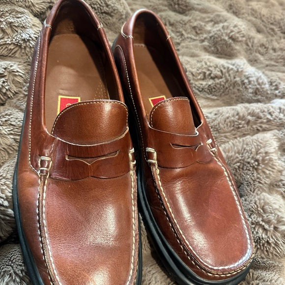 Cole Haan Other - Cole Haan Chestnut Leather Loafers